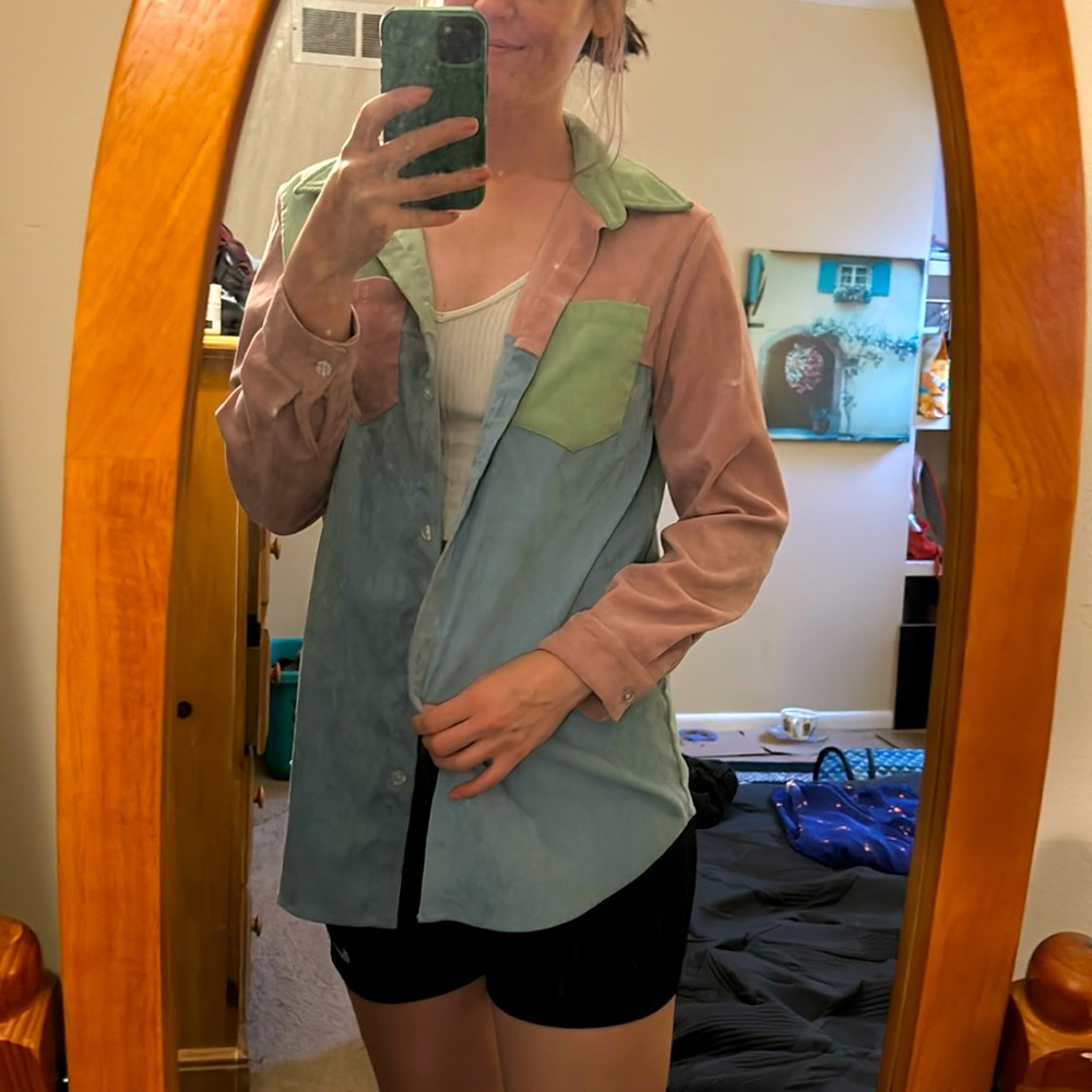 Corduroy button up